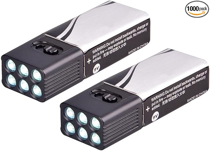 LIXADA LED Handheld Flashlight Super Bright Mini LED Handheld Flashlight Pokect Battery Light Torch for Outdoor Camping, Hiking, Hunting, Fishing (Black-2pcs)