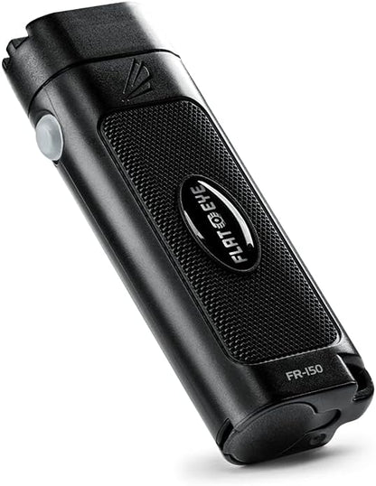 Panther Vision FLATEYE LED Rechargeable FR-150 High Performance UNROUND Flashlight Multi Position Waterproof & Shockproof - 150 Lumens (FR-8032), Black