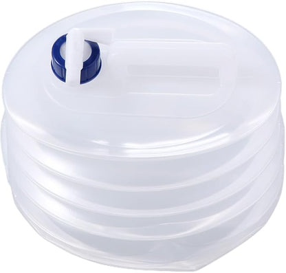 10L Outdoor Collapsible Water Bag Camping Foldable Water Containers Drinking PE Folding Bucket Telescopic Storage Water Bottle