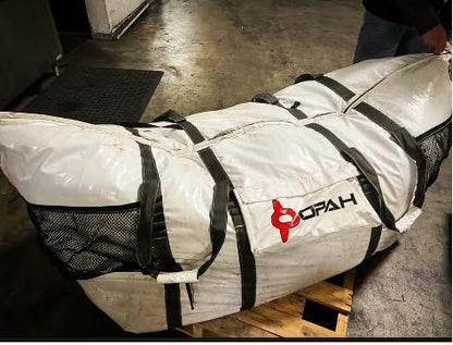 Opah Gear Fathom 7 Insulated Fish Kill Cooler Bag for Cow Tuna, 82" L x 30" W x 36" H, Heavy Duty, Marine-Grade Vinyl, UV Resistant, Camping & Fishing
