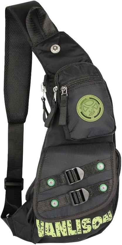 Nylon Sling Chest Bag Daypack Bicycle Travel Gym Backpack