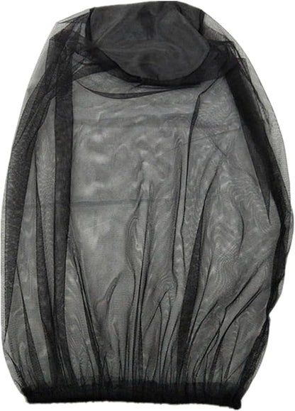 Golden Mosquitoes Head Net Mesh Face Neck Fly Netting Hoods from Protections Screen Net for Camping Travel Hiking Mosqui Fishing Hats Accessories