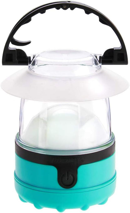 Dorcy 41-3019 4 LED Mini Lantern with Hanging Hooks and Batteries, Assorted Colors, clear (Pack of 3), Green