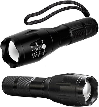 Military Grade 5 Mode High Lumens Tactical Led Waterproof Flashlight (4-Pack)