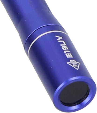 Ultraviolet Blacklight, 365nm Ultraviolet Blacklight LED Handheld UV Flashlight Black Light Penlight E19UV US Type Camping Products