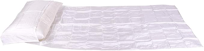 Marycrafts 100% Pure Mulberry Silk Single Sleeping Bag Liner Travel Sheet 83"x33"