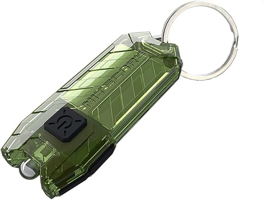 Nitecore Tube v2.0 Keychain Flashlight, 55 Lumen USB Rechargeable Ultra Lightweight Compact (Olive)