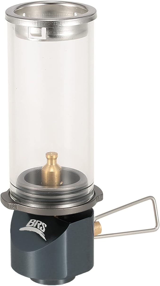 Camp Lamp,YIWENG Lamp Light Butane Gas Light Lantern with Gas Adapter Conversion Head for Camping Picnic Self-Driving