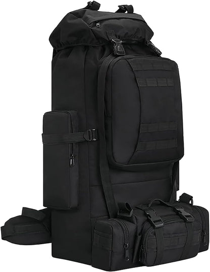 100L Camping Hiking Backpack Molle Rucksack Military Camping Backpacking Daypack