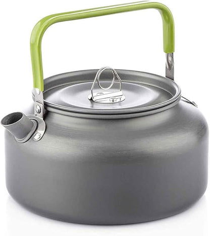 Doorslay Outdoor Camping Kettle, Aluminum Alloy Tea Kettle with Carrying Bag, Compact Lightweight Coffee Pot, 0.8L/1.1L/1.2L/1.6L Optional