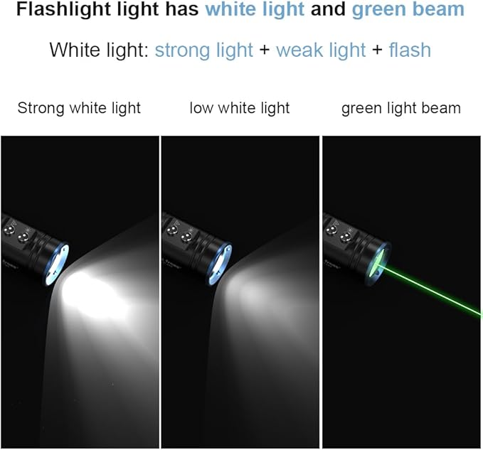 Aluminum Flashlight，Bright, Waterproof, Powerfuly, Excellent Choice for Emergency LED Flashlights for Home, Flashlight for Camping Gear、Hiking (SF-L03)