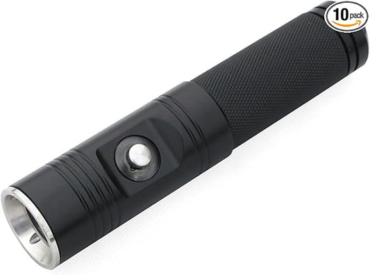 Aluminum Flashlight，Bright, Waterproof, Powerfuly, Excellent Choice for Emergency LED Flashlights for Home, Flashlight for Camping Gear、Hiking (MK-7)