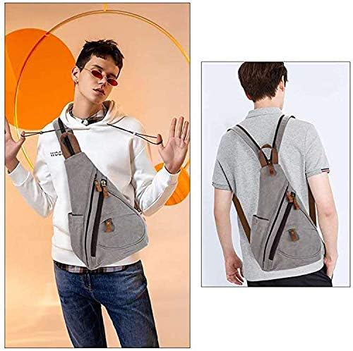 Sling Bag Crossbody Backpack Shoulder Casual Daypacks Rucksack for Men&Women Outdoor Cycling Hiking Travel Wine Red