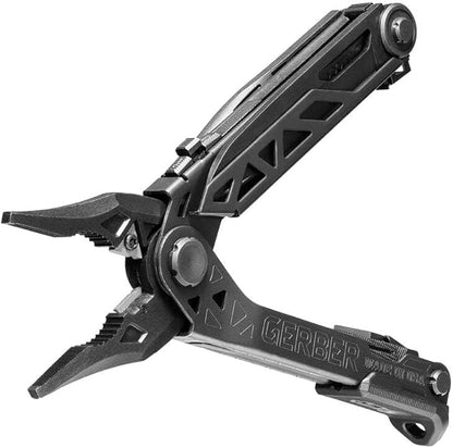 Gerber Gear Center-Drive Multitool - Needle-Nose Pliers, 3.25" Blade & Center-Axis Bit Driver, Magnetic Flathead, Phillips Bits, Sheath - Made in USA
