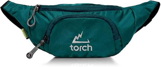 TORCH Mens Fanny Pack Crossbody - Waist Bag for Women with Compass Survival, Small Lightweight Bum Bag for Walking, Jogging, Running, Travelling - Vallejo (Tosca)