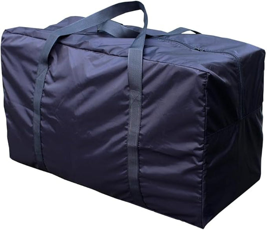 Extra Large 30" Moving Bag Totes Heavy Duty Reusable Inflatable Kayak Storage Carry Bag Lightweight Nylon Luggage Bag for Travelling,College Dorm, Camping, Christmas Decorations Storage
