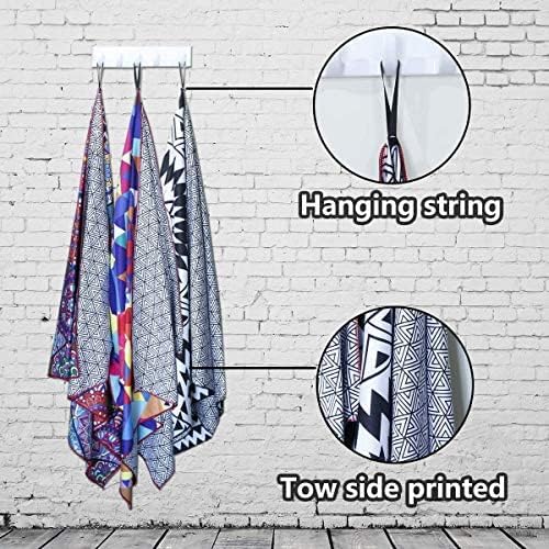 Green Palms Microfiber Sandproof Beach towel 36 x 72, Quick Dry Sand Free Thin Lightweight Compact, Extra Large Big Pool Travel Swim Towels Adult Accessories Cruise Essentials Necessities