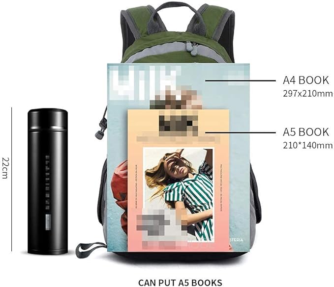 10L Small Hiking Backpack for Kids Ages 3-6 Girls Boys Under 4 feet, Mini Waterproof Outdoor Sport Travel Camping Daypack