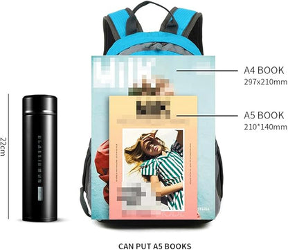 10L Small Hiking Backpack for Kids Ages 3-6 Girls Boys Under 4 feet, Mini Waterproof Outdoor Sport Travel Camping Daypack