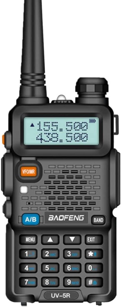 BAOFENG UV-5R Radio Handheld Dual Band Long Range Portable VHF/UHF 5W Walkie Talkie