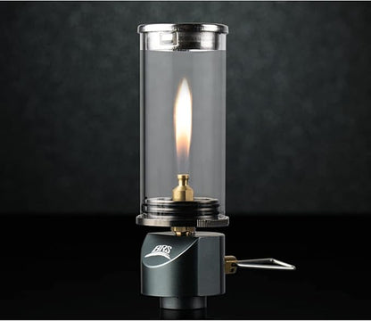 BRS Propane Lantern Gas Lamp Portable Outdoor Dreamlike Candle Lantern Camping Tent Lantern Glass Mantle Lantern BRS-55