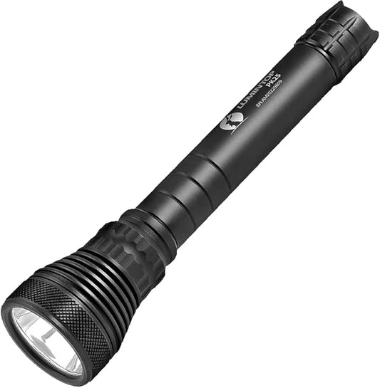LUMINTOP PK25 EDC Flashlight, Super Bright 350 Lumens 490 Meters Dual AA LED Flashlight, 4 Modes Plus Strobe, IP68 Waterproof LED Flashlight