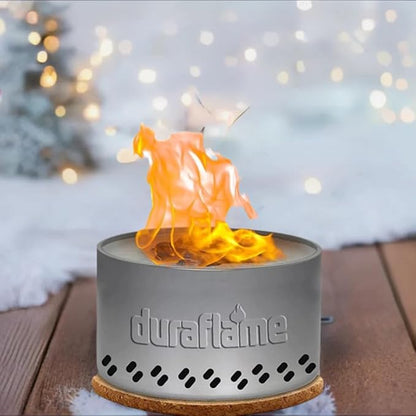 Duraflame™ Tabletop Bonfire & Portable Outdoor Campfire, Fire Pit, Lightweight & Compact, Emergency Fire Kit, Burns up to 4 Hours, Food Grade Wax & Recyclable Tin.