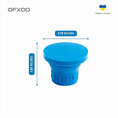 5 Pcs Bottle Top Waterers - Portable Dog Shower Outdoor - Bottle Cap Sprinkler - Bottle Shower Head for Road, Travel, Camping & Hiking, Plastic