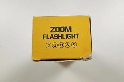 Semlos LED Flashlight 1500 Lumens with Display Screen, Zoomable and Tactical Flashlight for Outdoor Activities, Powerful Emergency Flashlights Rechargeable for Camping, Hiking
