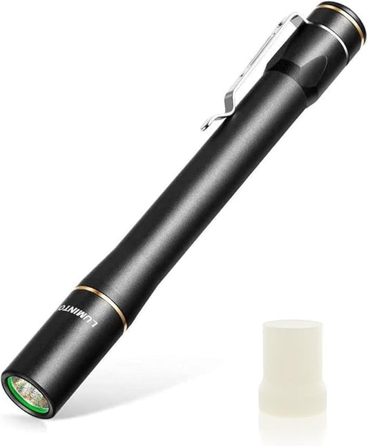 LUMINTOP Pen Light IYP365 Nichia High Color Rendering LED Flashlight, Pen Lights for Nurses, AAA Flashlight, Penlights for Doctors Diagnostic, Inspection, 3 Modes IP68 Waterproof
