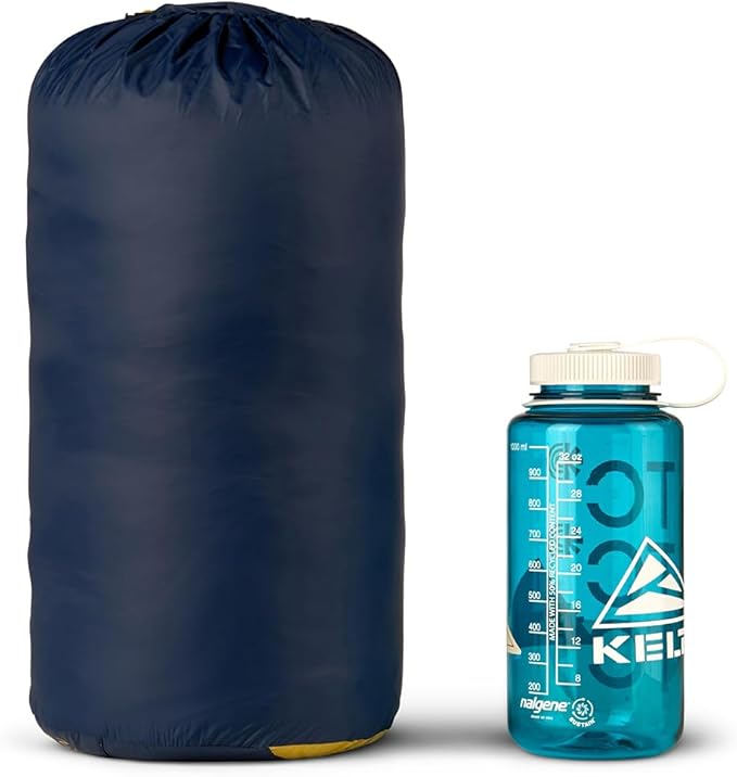 Kelty Supernova Down Sleeping Bag, Compact + Lightweight, Roomy Shape for All Body Types and Sleep Positions, Recycled Shell Fabrics