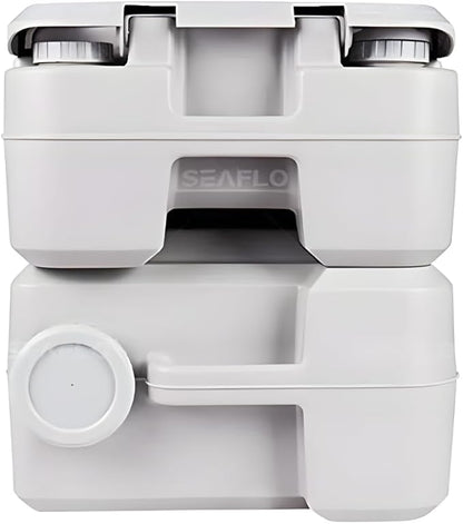 SEAFLO Portable Toilet for Marine, RV, Camping and Boat (5.3 Gallon)