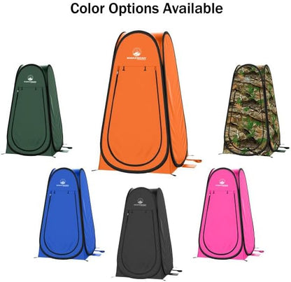 Pop Up Pod - Privacy Shower Tent, Dressing Room, or Portable Toilet Stall with Carry Bag