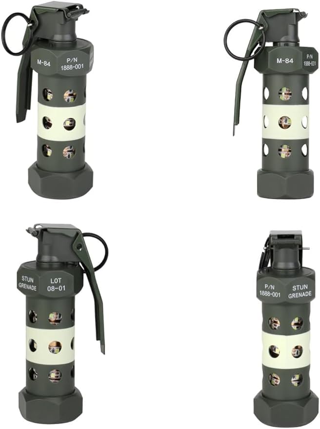 CS Airsoft Flashlight Flashbang Plastic Grenade Toy Model Emergency Camping Lamp Portable Lantern Tactical Gear Accessories for Army Fans Military