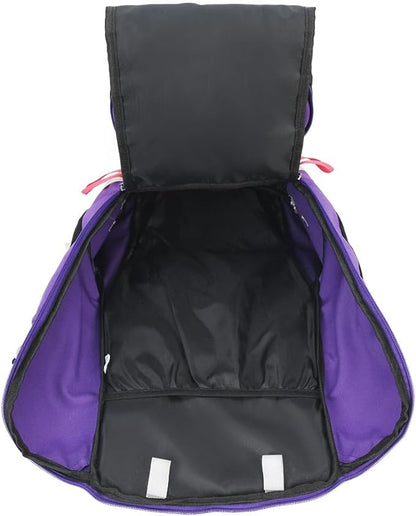 Bseash 40L Waterproof Hiking Camping Backpack with Rain Cover, Outdoor Sport Travel Daypack Rucksack for Skiing Cycling (Purple)