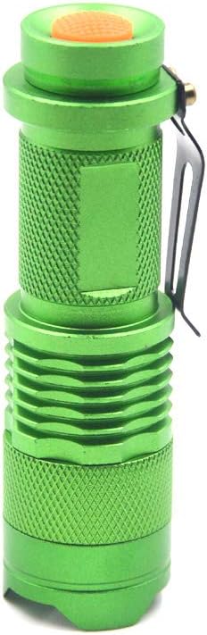 Scalable Green LED 3 Mode Long Range Green Beam Green Light Flashlight, Green LED Flashlight Green Flashlight Torch with Green Light Green Led for Night Detecting-Green House