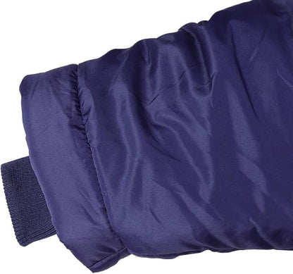 Thermotuff Wearable Sleeping Bag with Dual Hoodie, Long Sleeves, Pockets & Adjustable Drawstring - Ideal for Camping, Cold Weather Hiking, and Stadium Sak Blanket