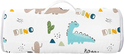 Space Nap Mat - Space Ship Galaxy Sleeping Bag with Removable Pillow - Daycare and Sleepovers Preschool Kindergarten Bedding Set for Kids Toddler Boys Girls