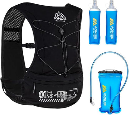 BlueField Running Hydration Backpack Vest for Women and Men 5L Lightweight Trail Runing Hydration Vest Pack Backpack for Running, Cycling, Climb