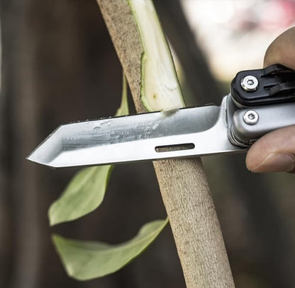 GHK12 Multitool with Detachable Scissors - Essential Every Day Carry Gear for Men