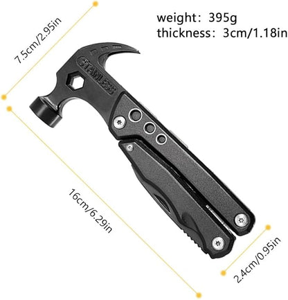 14 in 1 Hammer Multitool,Pliers Bottle,Opener Screwdriver,Camping Survival Gear,Tools for Outdoor Travel,Household Tools,Gifts for Men,Gifts for Husba ASIN: B0CLVK882Z