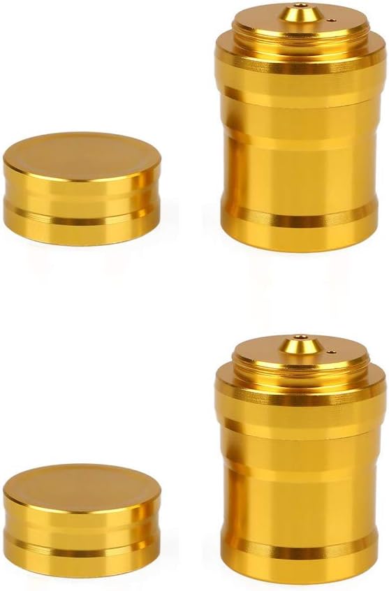1 Pcs Portable Mini Alcohol Burner Lamp Case Aluminum Alloy Alcohol Stove for Outdoor Camping Picnic Lab Equipment Heating Tool