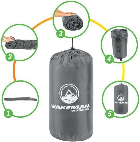 Mummy Sleeping Bag - Water-Resistant Adult Cold Weather Sleeping Bag