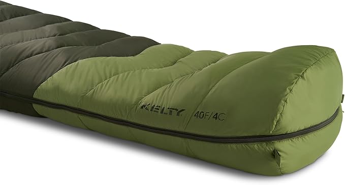 Kelty Supernova Down Sleeping Bag, Compact + Lightweight, Roomy Shape for All Body Types and Sleep Positions, Recycled Shell Fabrics