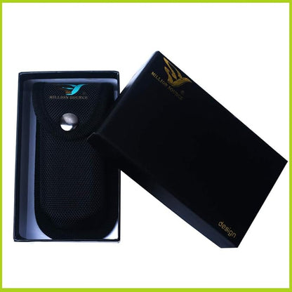 Fine Blanking Folding Stainless Steel Pliers Outdoor Multifunction Multitools Pliers Bottom Bone Elastic Forceps Clamp with Nylon Sheath and Gift Box for Camping/Home/Hiking Red