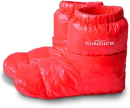 Lixada Outdoors Camping Slippers Warm Socks for Sleeping Bag Indoors Warm Boots Men Women Winter Duck Down Booties Slipper Boots