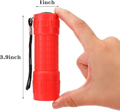 KunHe 60 Pack Plastic Small Mini Cheap Flashlights Bulk Flashlights Pack Gift for Kids with Batteries LED Flash Lights for Party Favors Camping Accessories Supplies