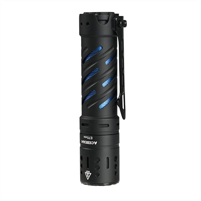 ACEBEAM E70 Mini Rechargeable EDC Flashlight 2,000 High Lumens Small Flashlight 3 x 519A LED 90+ High CRI Pocket Flashlight for Camping, Hiking, Everyday Use