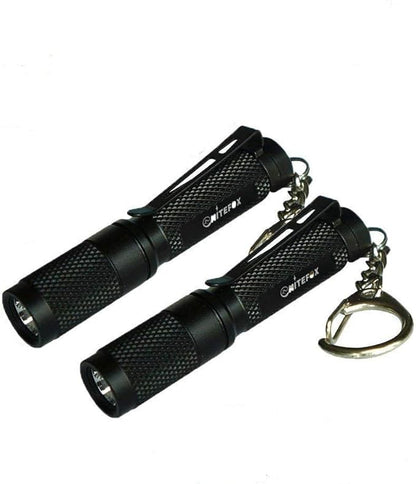 K3 AAA Mini Keychain Flashlight Bright with Diffuser 150 Lumens 3 Modes,Tiny Small Multipurpose Caplamp Camplamp Tablelamp Candle for EDC Emergency Dog Walking Outdoor (K3 2 Pack)
