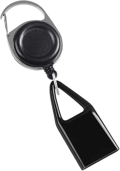 2Pcs Lighter Clip,Retractable Lighter Belt,Anti Lost Retractable Lighter Cover,Keychain Belt,Lighter Leash For Fishing Hiking,Lighter Protective Cover For Camping,Lighter Leash, Black